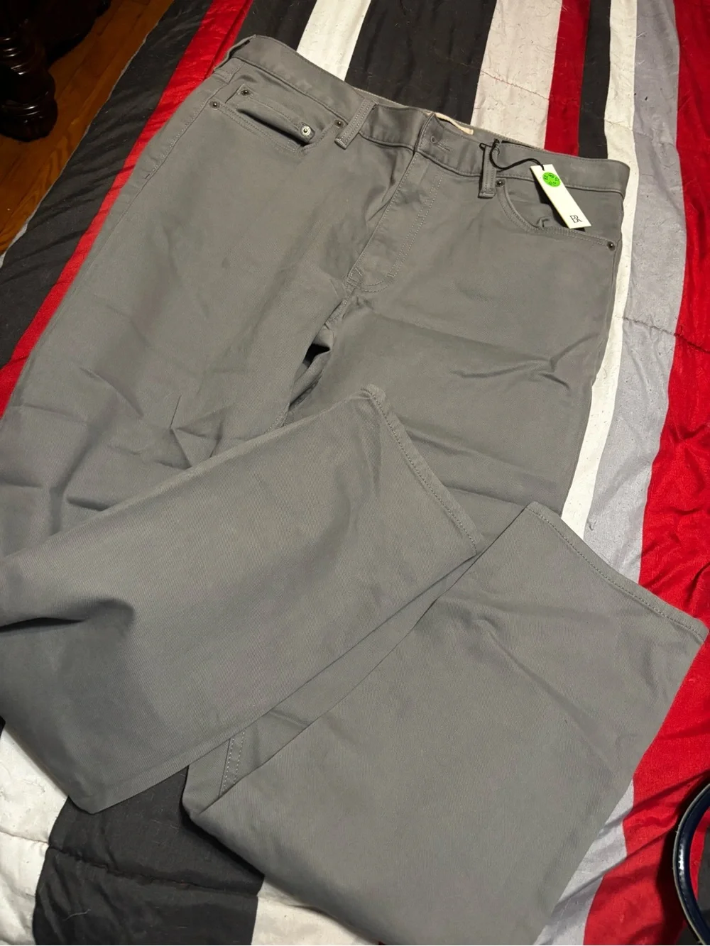 Banana Republic Gray Chino Pants - Slim Straight